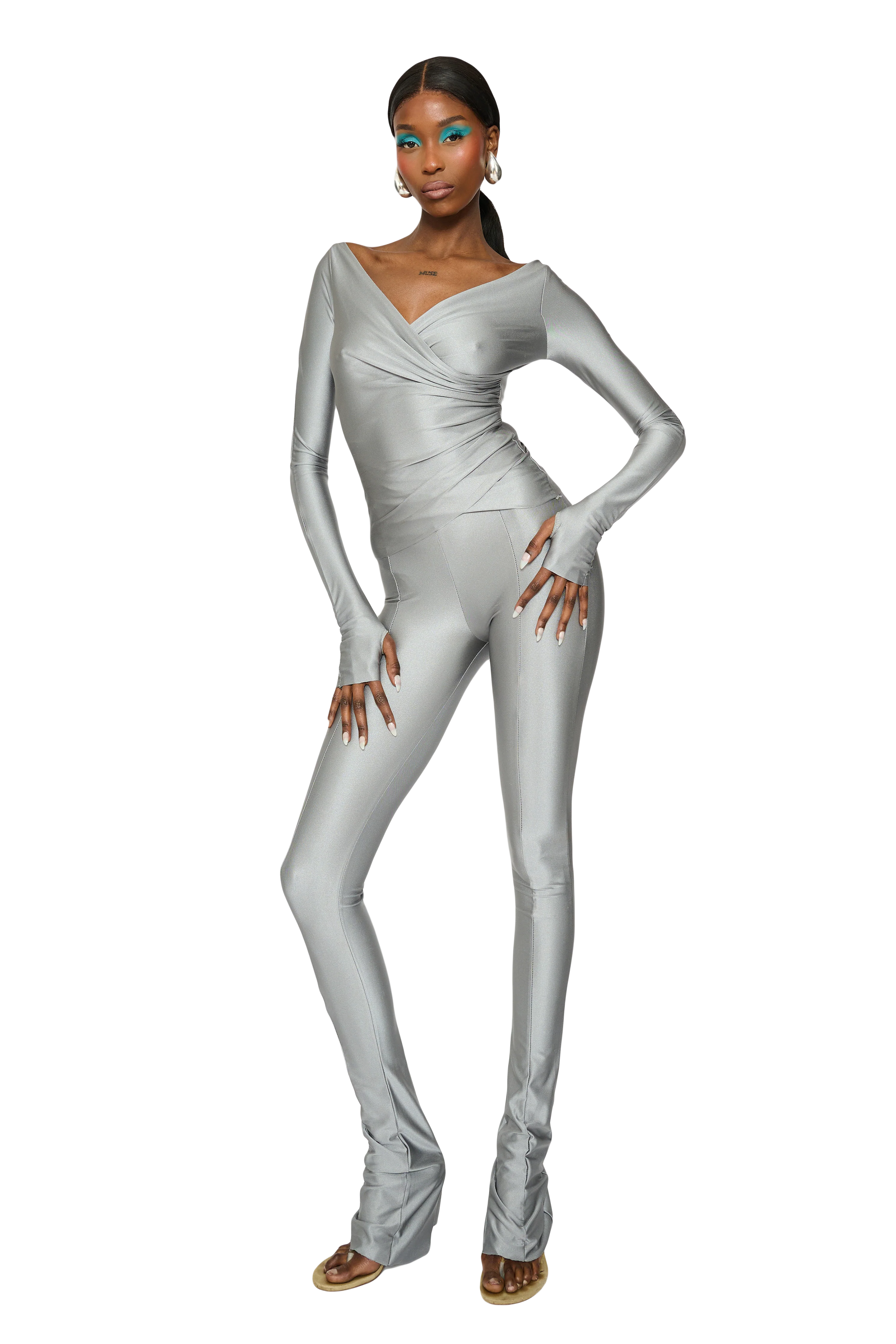 LANAI LEGGINGS - Dolphin Skin - Image 4