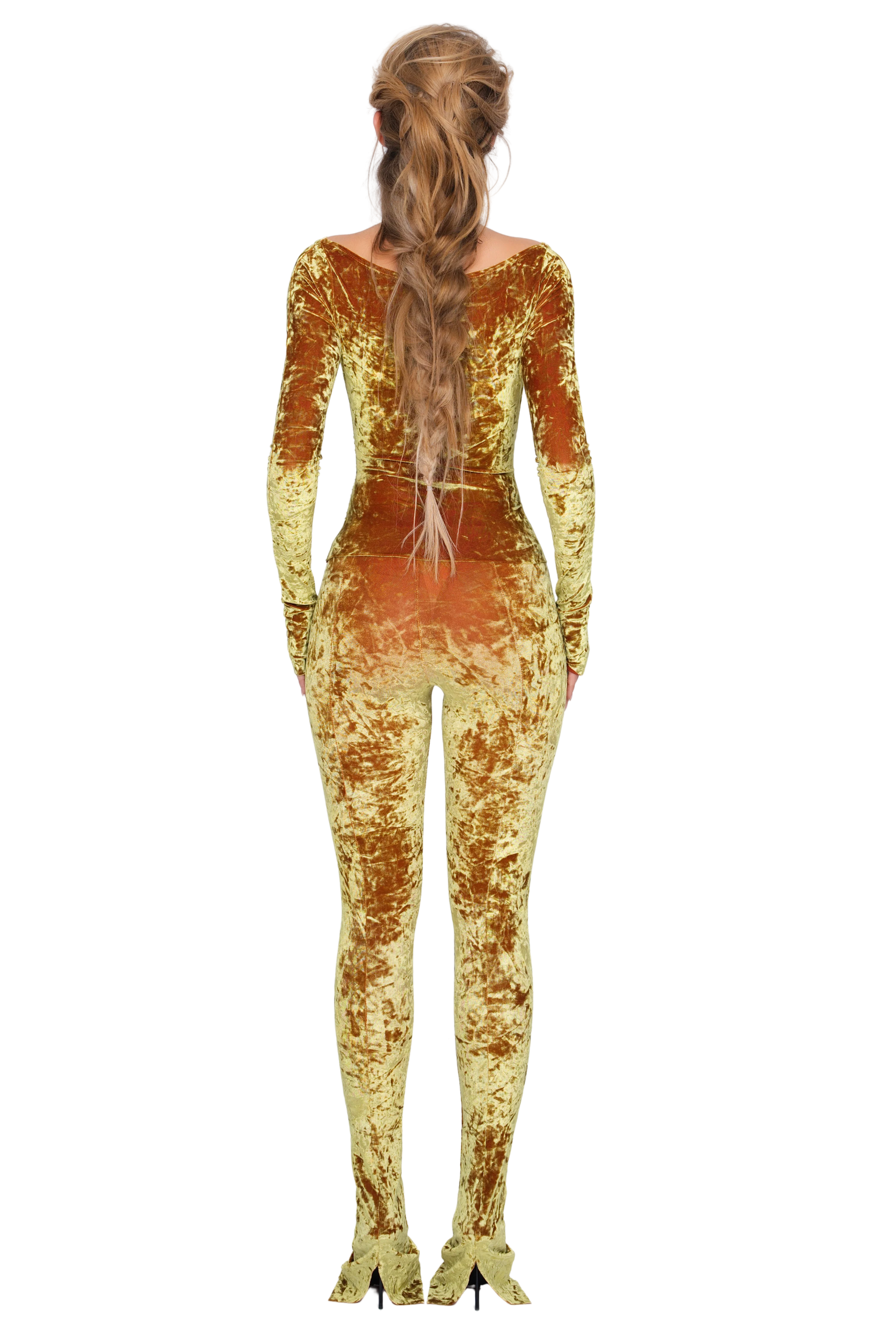 Lanai Long Sleeved Top - Honey Lime - Image 3