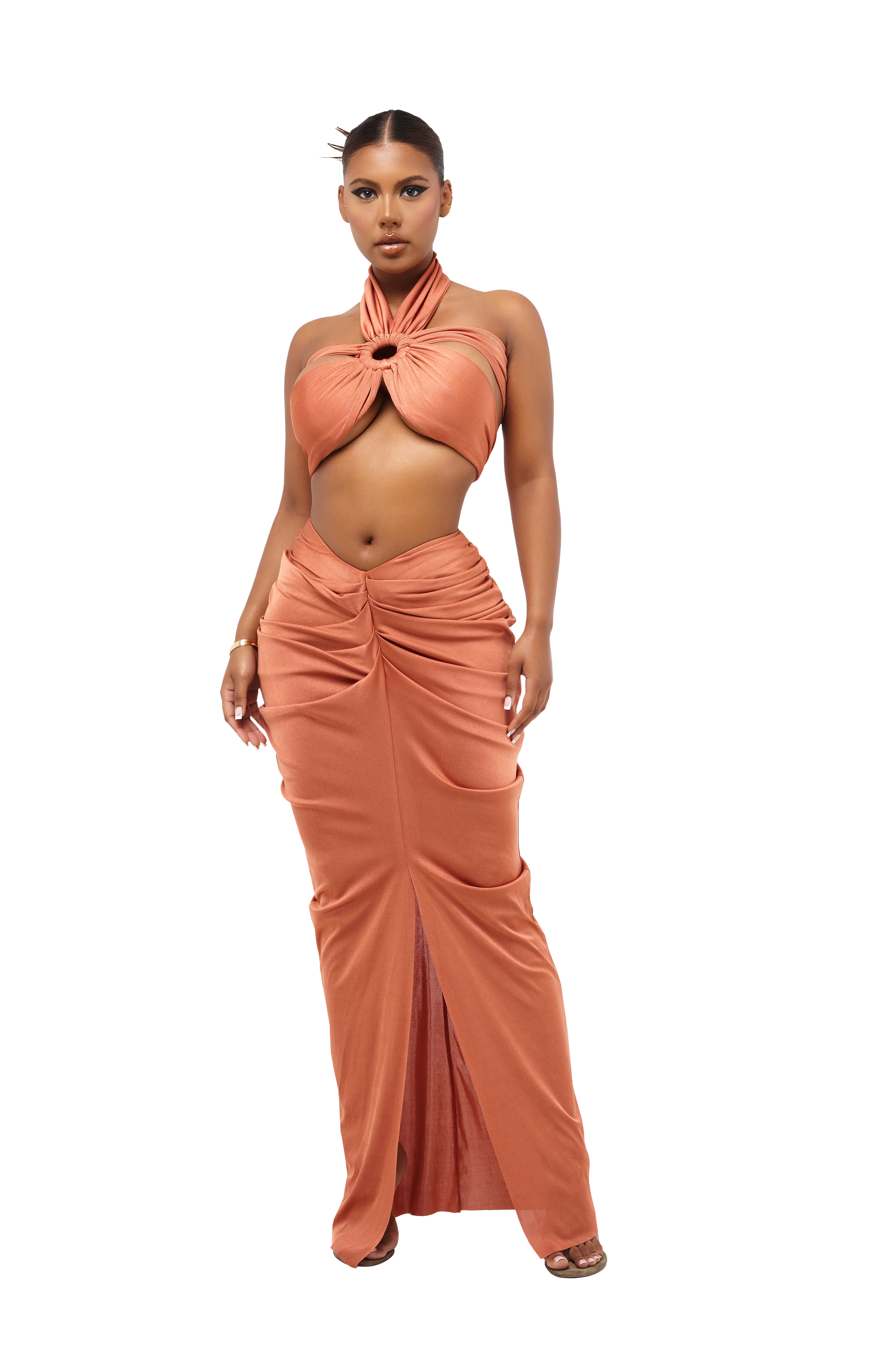 LAUCALA SKIRT - HOT SAND - Image 4