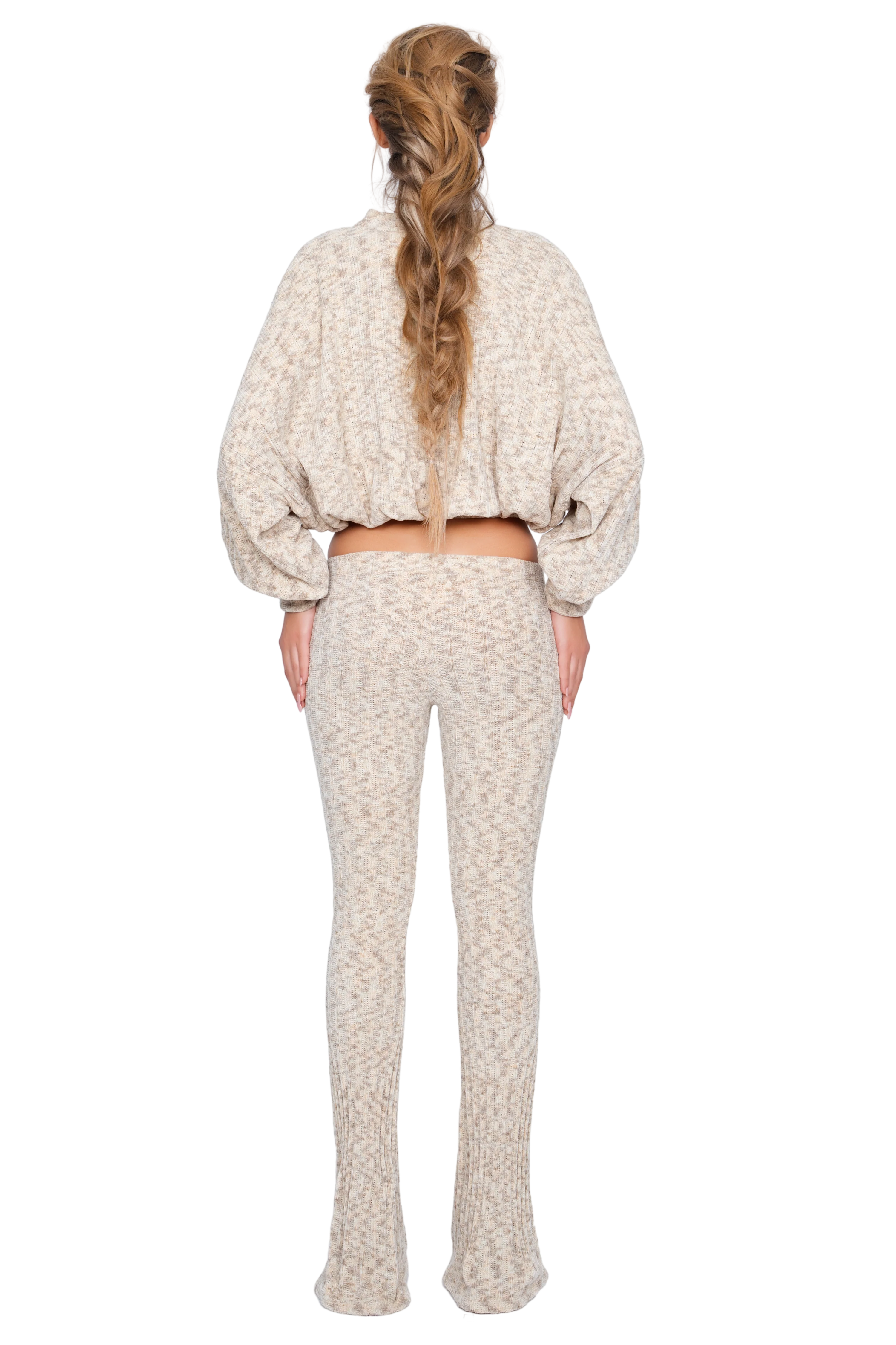 Palla Bianca Trouser - Sandstone Marl - Image 3